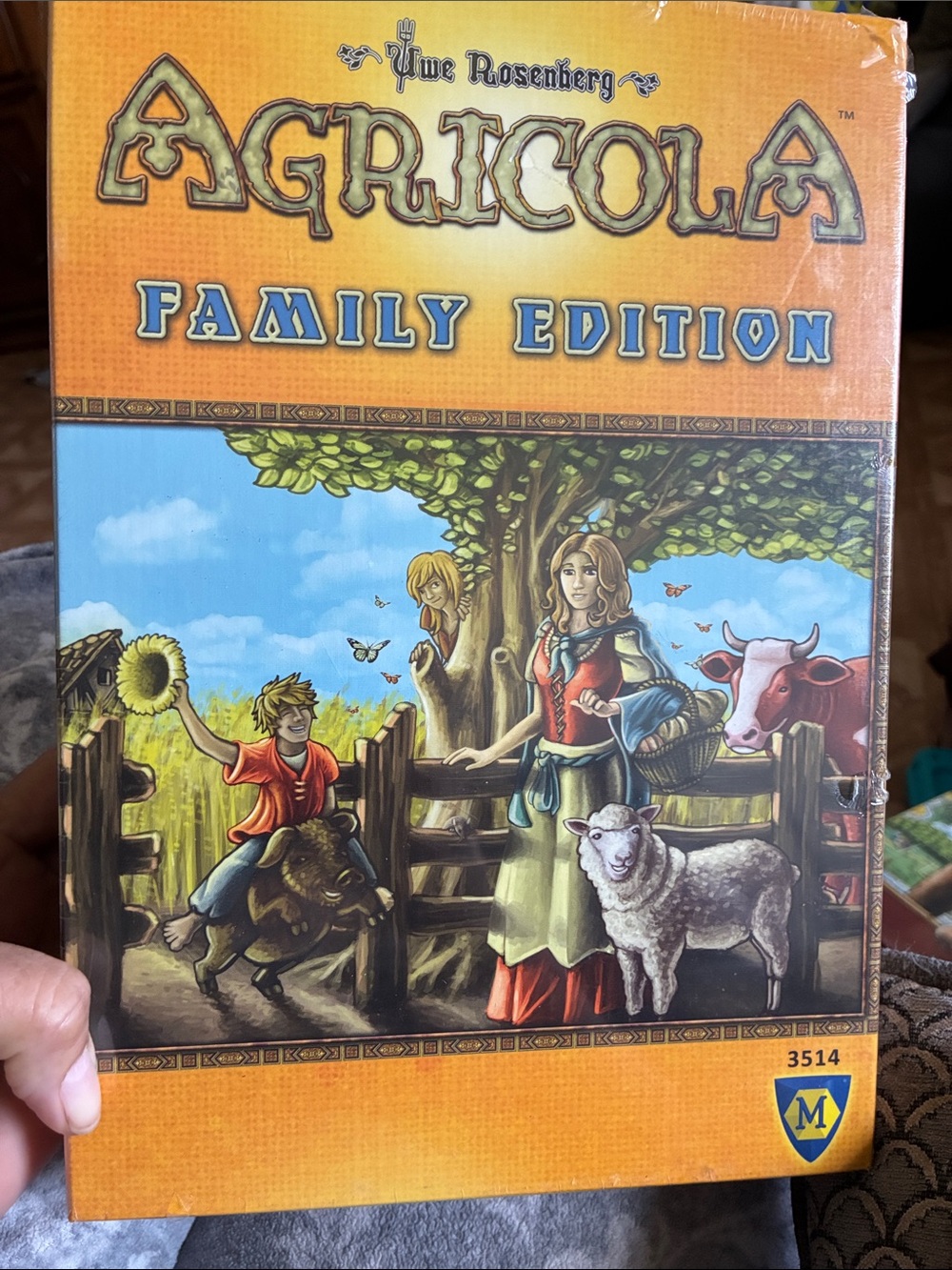 Agricola Family Edition Board Game - - Orange